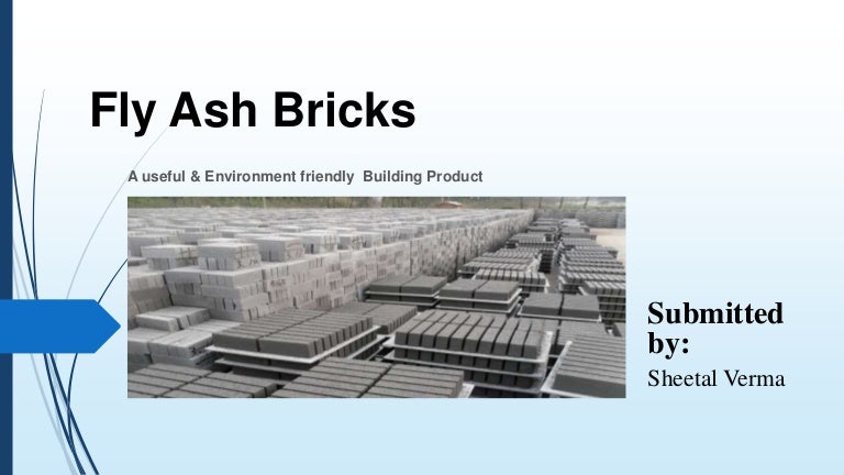 Fly Ash Bricks 3 0