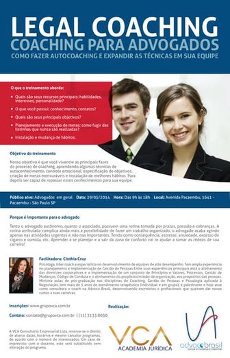 Legal Coaching - Coaching para Advogados