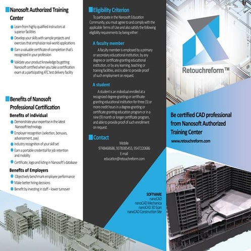 Nanosoft Authorized Training Center