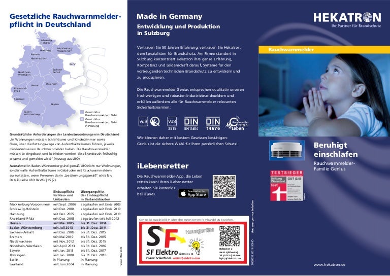 Flyer Rauchmelder