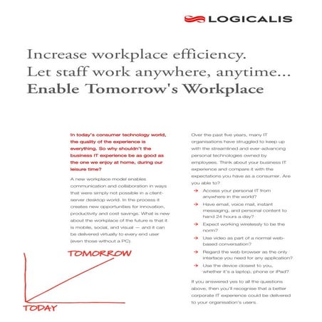 Enable Tomorrow's Workplace