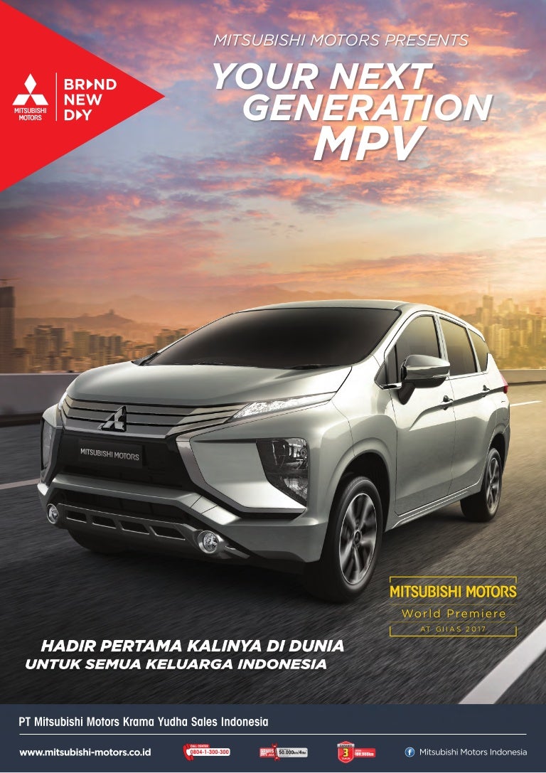 Brosur Mitsubishi Gambaran