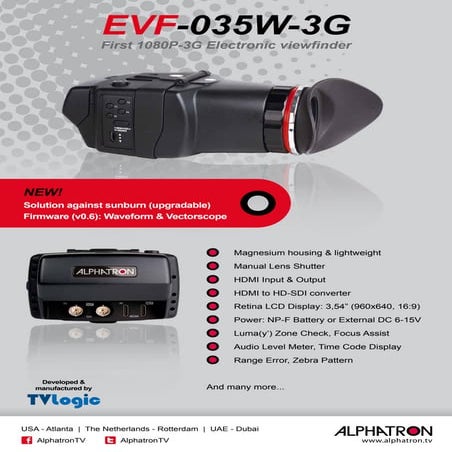 EVF-035W-3G | PDF