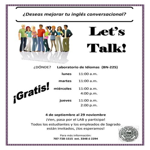 Let's Talk 2012