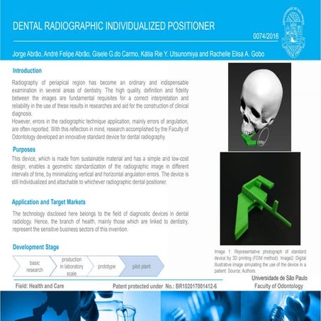 Dental Radiographic Individualized Positioner