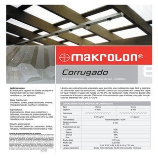 Láminas de policarbonato Makrolon C...