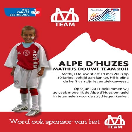 Flyer Mathijs Douwe Team 2011