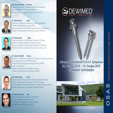 Mini tornillos en Alemania