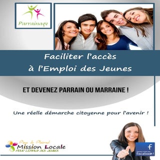Emploi jeunes : c'est quoi le parra...