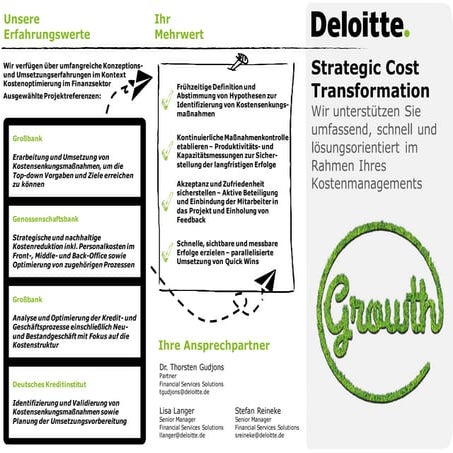 Deloitte Strategic Cost Transformation | PDF