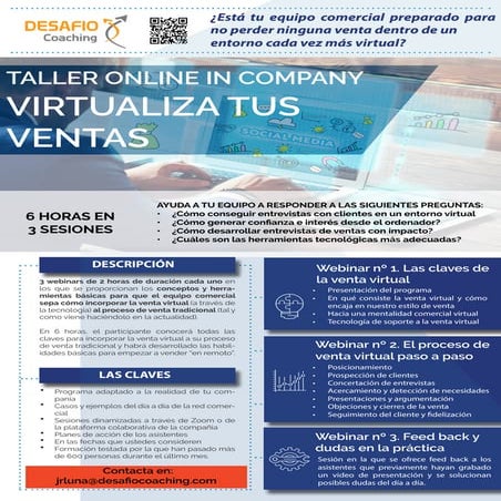 Programa de formación en Venta Virtual