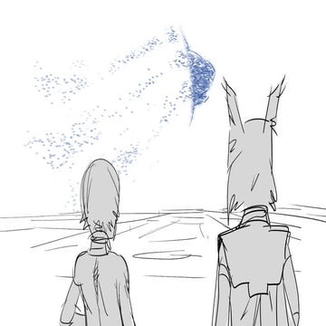 Storyboards for Fly Superboard, cancelled Korean animated film (ver01C)