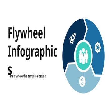 Fly wheel Infographics for your presenation | PPTX
