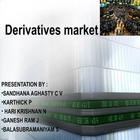 Derivative Market