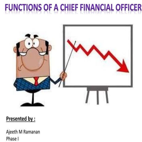 Role of a CFO 