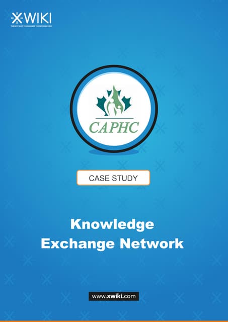 Knowledge Exchange Network: the CAPHC use case