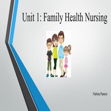Fmaily health nursing