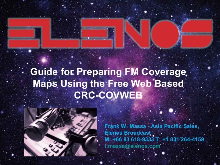 Guide for Preparing FM Radio Transmitter Coverage Maps