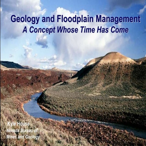 Geology and Floodplain Management