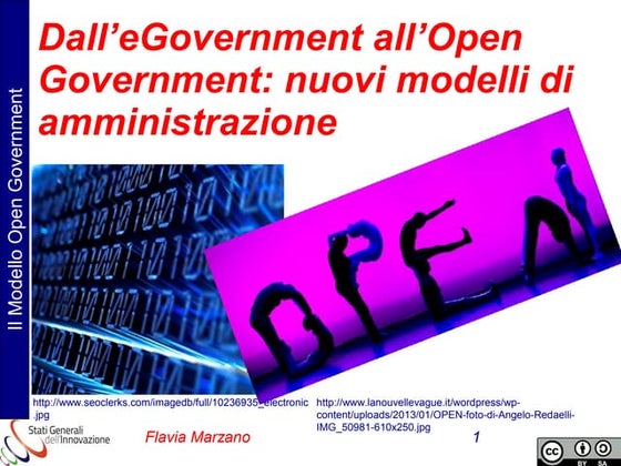 Il Modello Open Government - Flavia Marzano