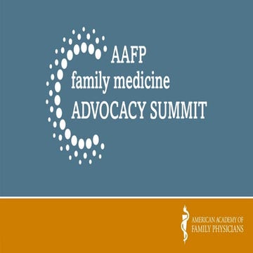 Family Medicine Advocacy Summit 2017