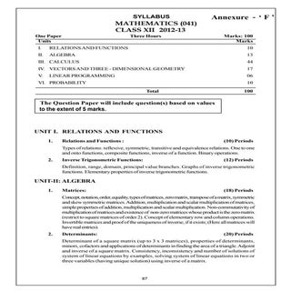 Mathematics xii paper 13 with answe...