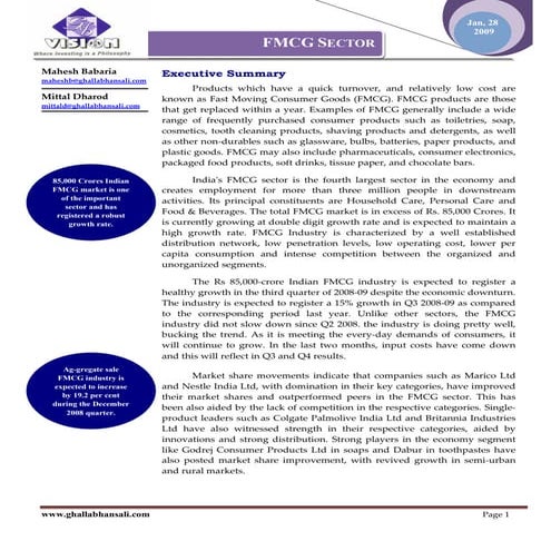 Growth strategies for FMCG | PPT