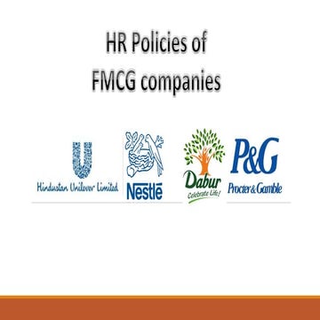 FMCG HR practices