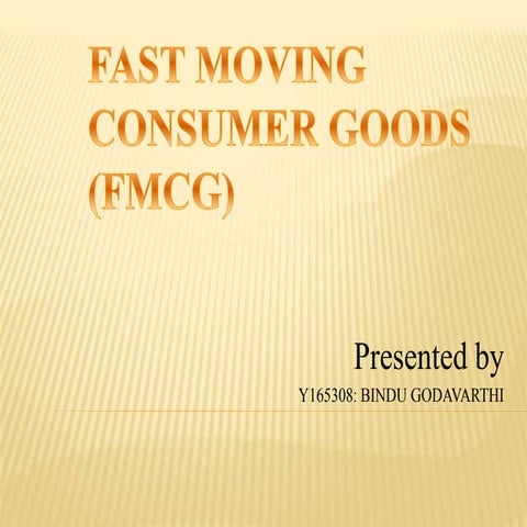 Fmcg ppt