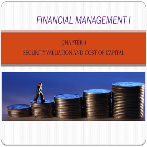 Financial Management-I: chapter 4 Cost of capital.pptx