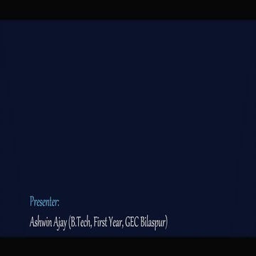 FMC Presentation on Search Engine for B.Tech