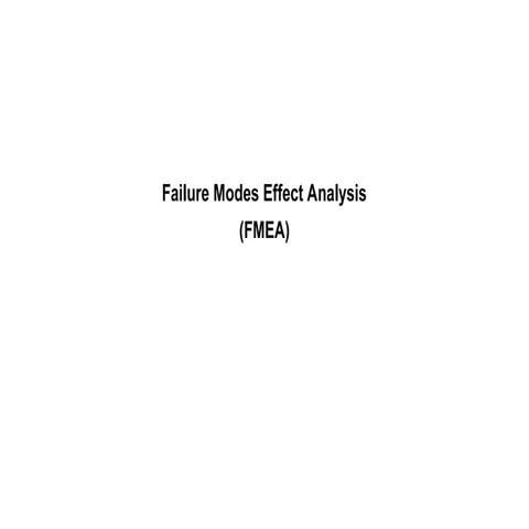 fmea1 pfmea analysis overview introduction .ppt