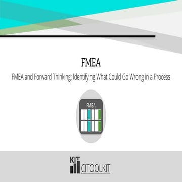 Thinking Ahead: How FMEA Keeps Processes Safe