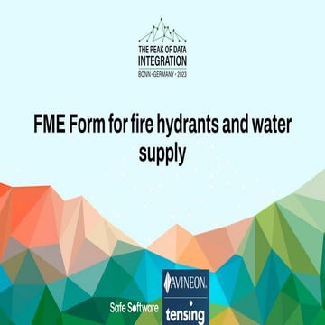 FME Form for Fire Hydrants and Water Supply | PDF