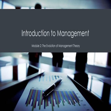 FMG1224 - Module 2 - The Evolution of Management Theory.pptx