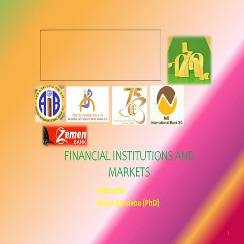 Finanacial Institutions Management and Administration