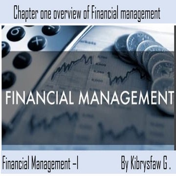 FM I exit summary of FM I Lecyure Note (1) (2).pptx