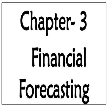FM II, Chapter 3, Financial Forecasting.pptx