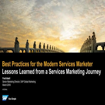 University of Colorado Denver MBA Services Marketing Presentation