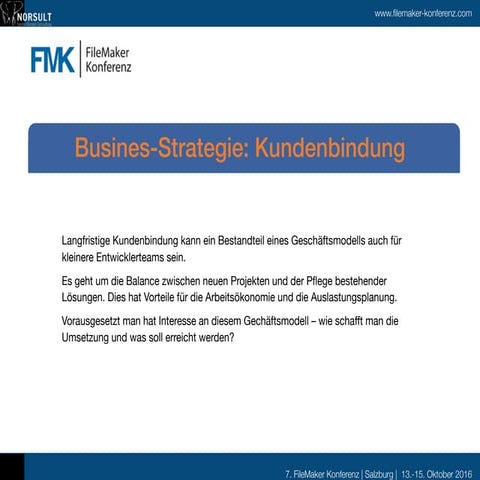 FMK2016 - Volker Krambrich und Holger Darjus - Langfristige Kundenbindung