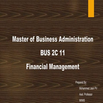 INVESTMENT DECISION AND RELATED PROBLEM