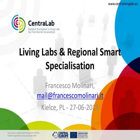 Living Labs and Regional Smart Specialisation