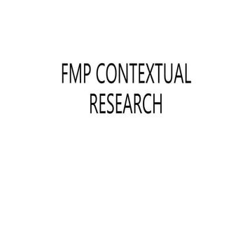 FMP CONTEXTUAL RESEARCH.pptx