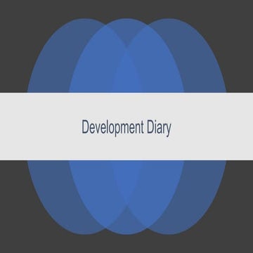 Complete FMP Development Diary