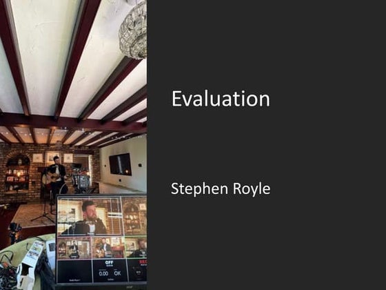 Stephen Royle presentations