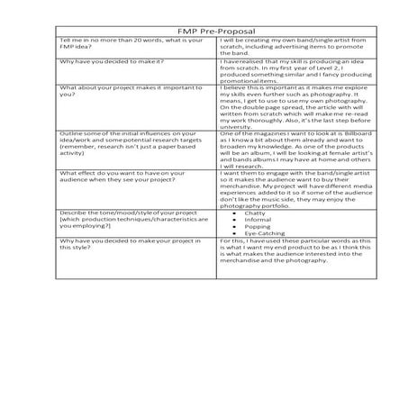 Fmp pre proposal (1) | DOCX
