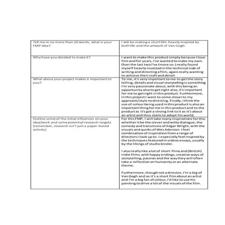 1. fmp initial plans | PPTX