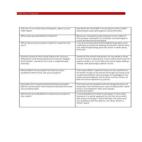Fmp pre proposal (1) | DOCX