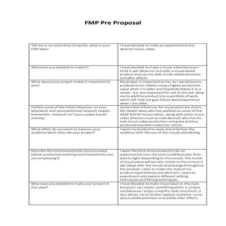 Fmp pre proposal (1)