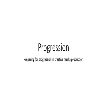 Fmp progression 